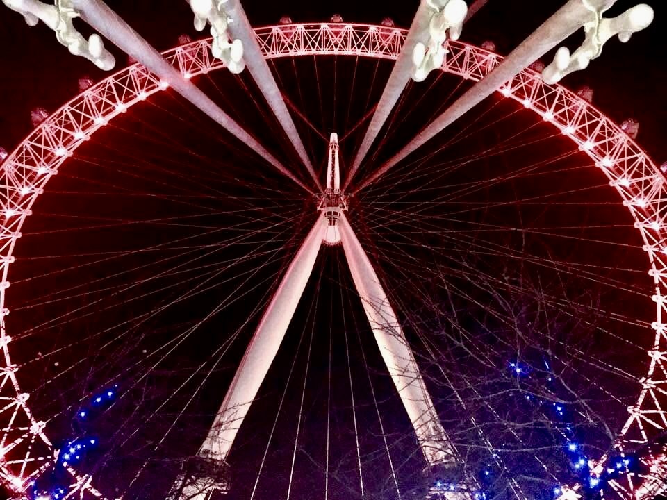 The London Eye ferris wheel